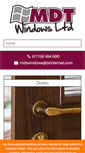 Mobile Screenshot of mdtwindows.co.uk